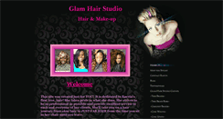 Desktop Screenshot of glam-hair-studio.com